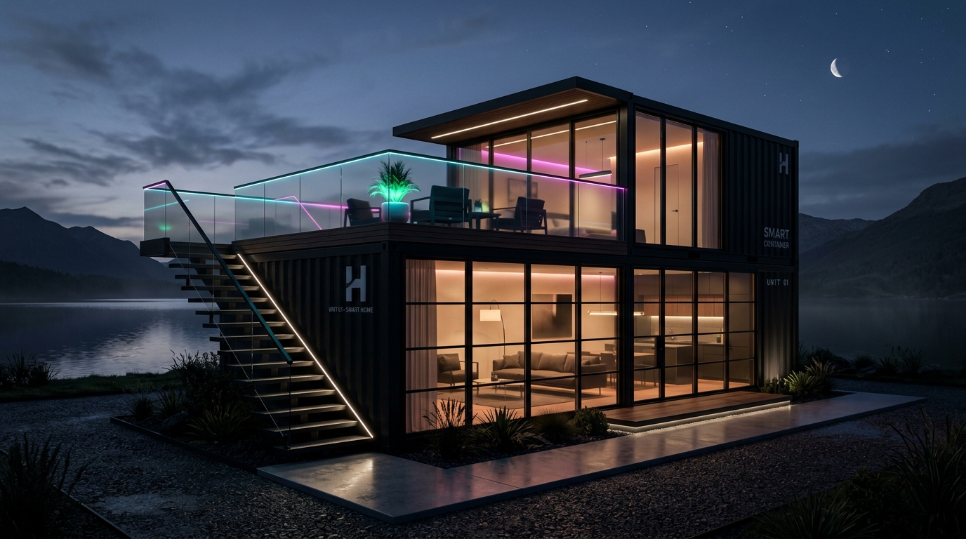 Render kontenera 3D klasy Premium
